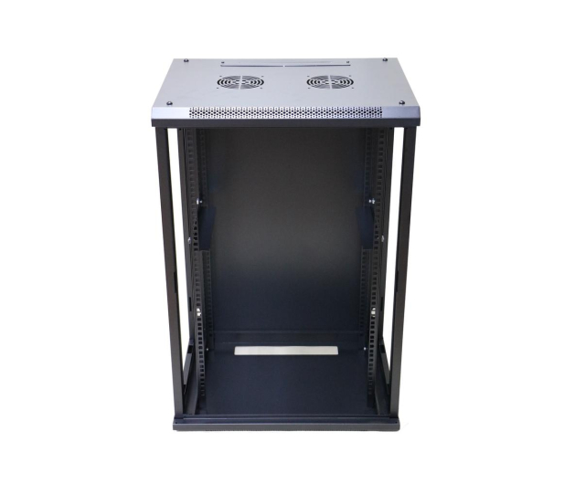 ExtraLink  Wisząca 19" 18U 600x600mm jednosekcyjna (czarna) - 1323203 - zdjęcie 5